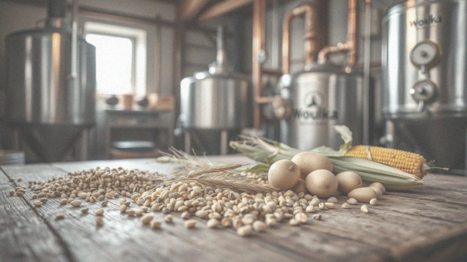 Jakie surowce są używane do produkcji wódki Wokulski?
