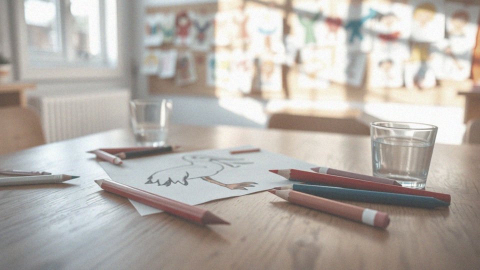 8. Jak zakończyć rysowanie bociana poprzez kolorowanie?