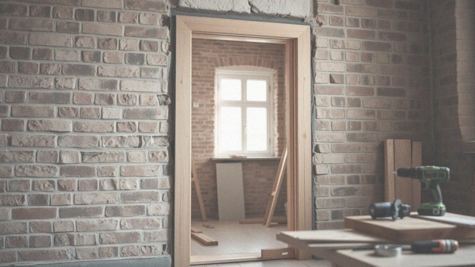 Jak zamontować ościeżnicę do drzwi w różnych typach ścian?
