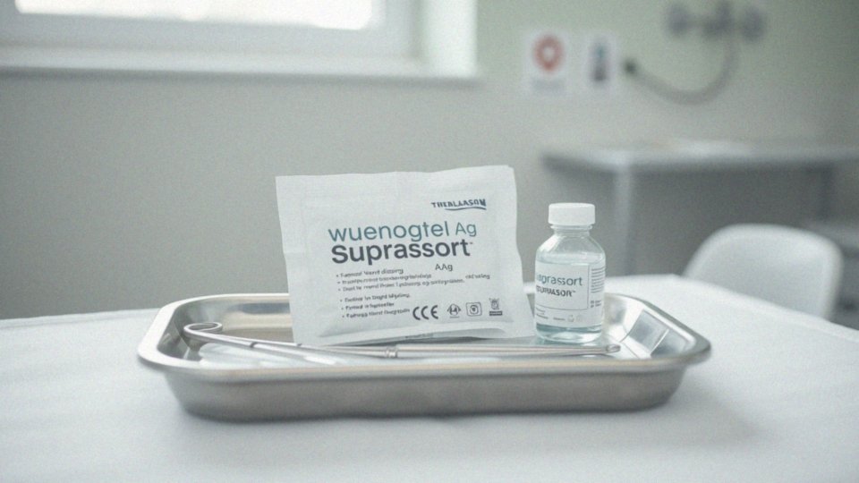 Jak stosować opatrunek Suprasorb A + Ag?