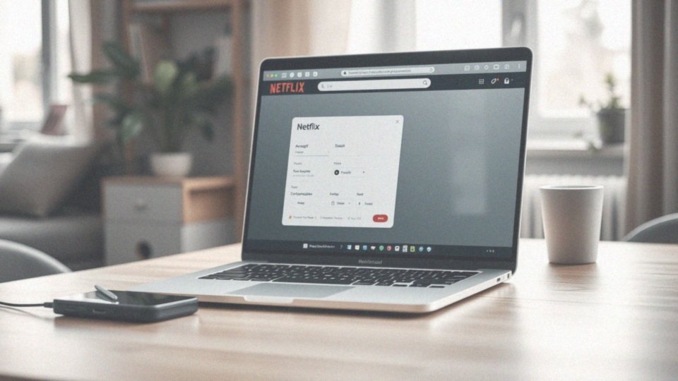 Jak zarządzać metodami płatności na koncie Netflix?