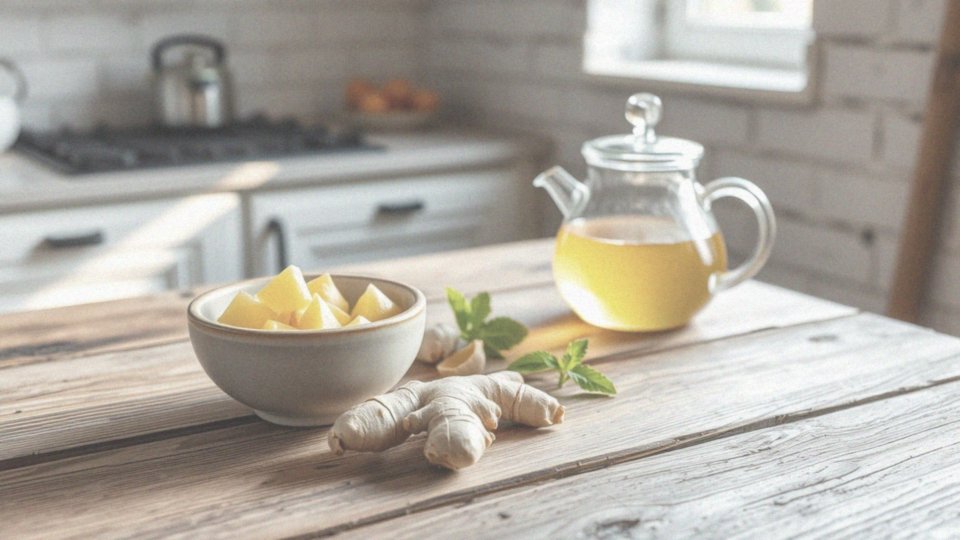 Jak imbir pomaga w łagodzeniu bólu żołądka?