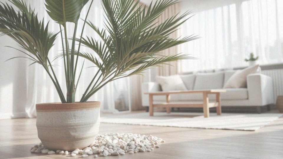 Jakie są opcje dekoracyjne dla dużych palm doniczkowych?