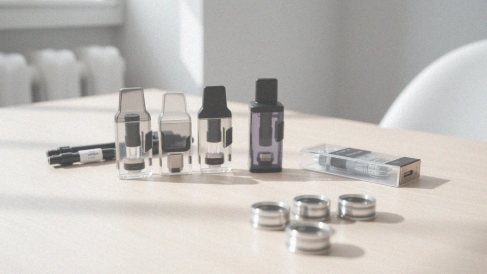 Jakie są różnice między kartridżami w Ursa Nano?